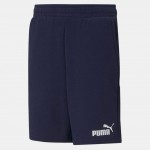 4jsh PUMA 586971-06 ESSENTIALS JERSEY shorts navy-blue